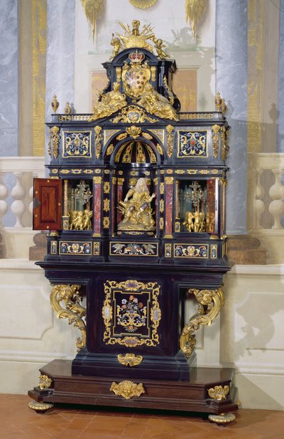 Kabinet van de keurvorstin van de Palts, ca. 1704 door Giovanni Battista Foggini